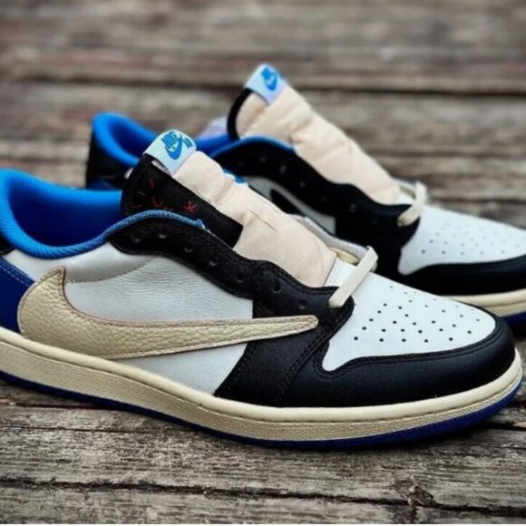 Jordan Other - AJ1 Retro Low OG SP x Travi Scot Military Blue